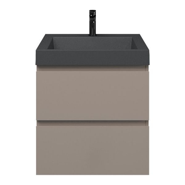 Gisella badmeubel 60 cm taupe
