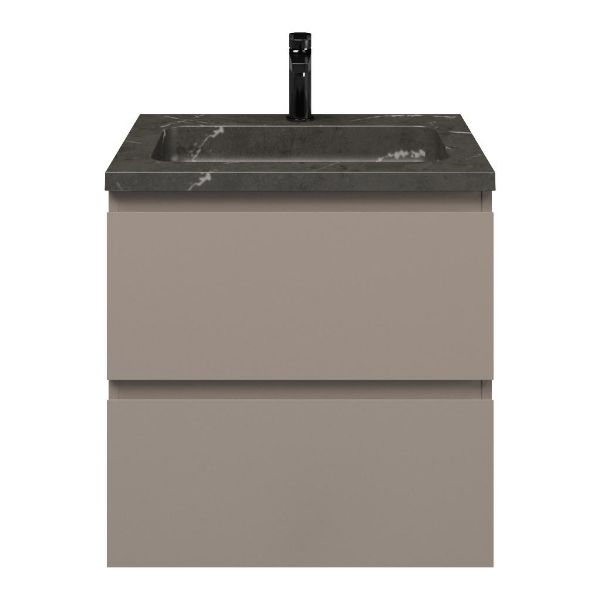 Gisella badmeubel 60 cm taupe