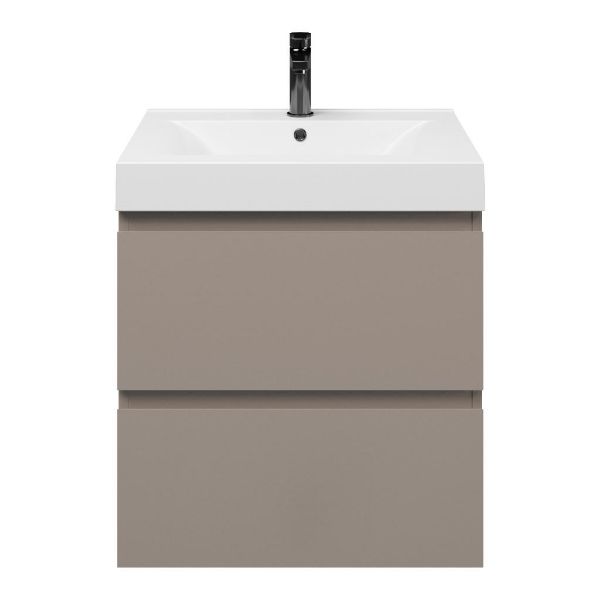 Gisella badmeubel 60 cm taupe
