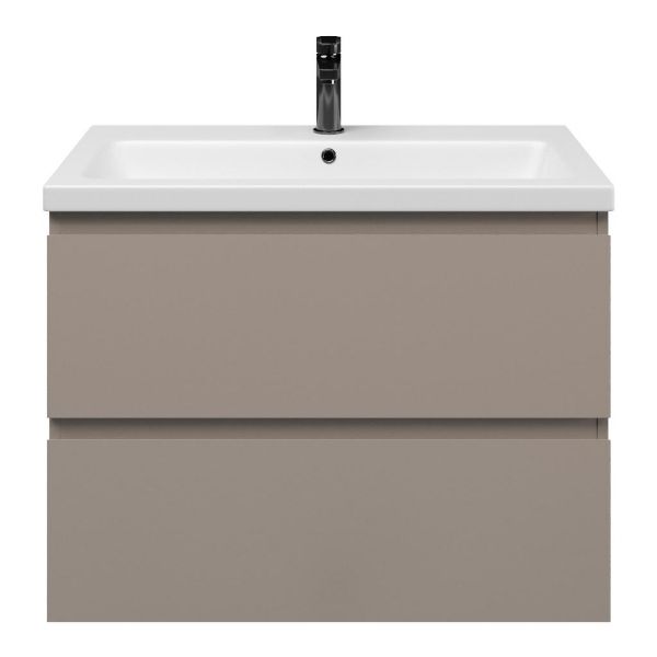 Gisella badmeubel 80 cm taupe