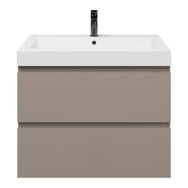 Gisella badmeubel 80 cm taupe