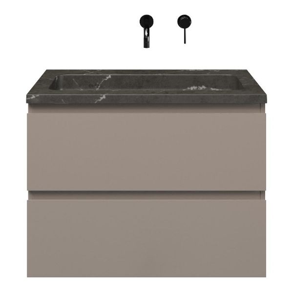 Gisella badmeubel 80 cm taupe