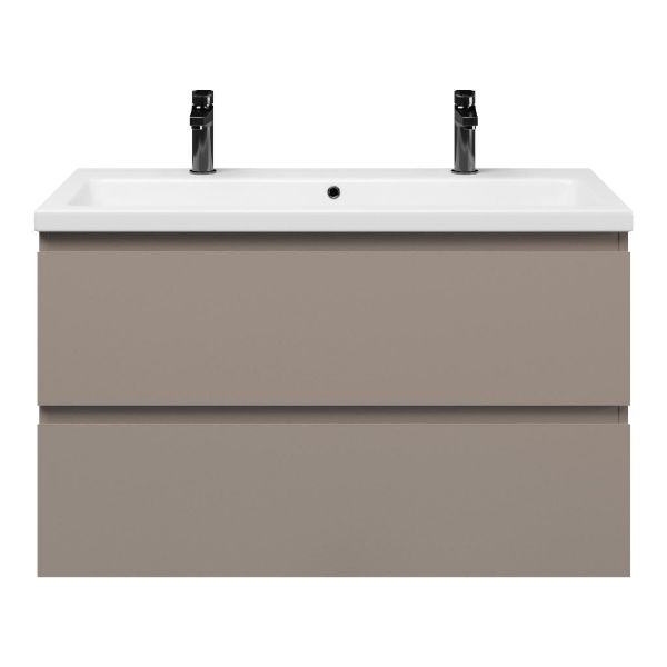 Gisella badmeubel 100 cm taupe