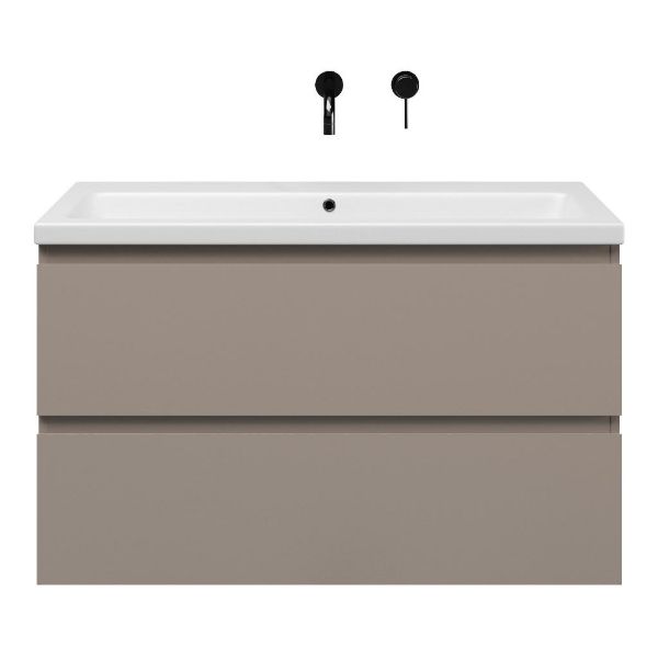 Gisella badmeubel 100 cm taupe