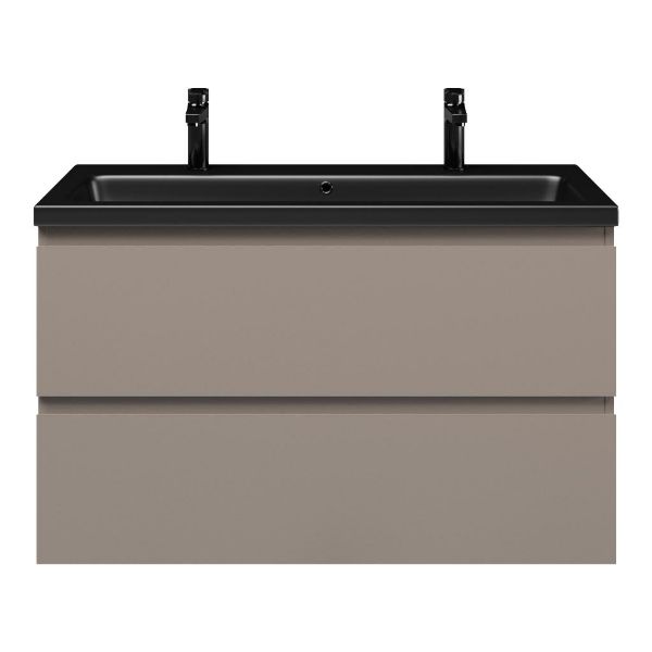 Gisella badmeubel 100 cm taupe