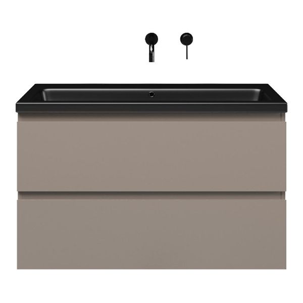 Gisella badmeubel 100 cm taupe