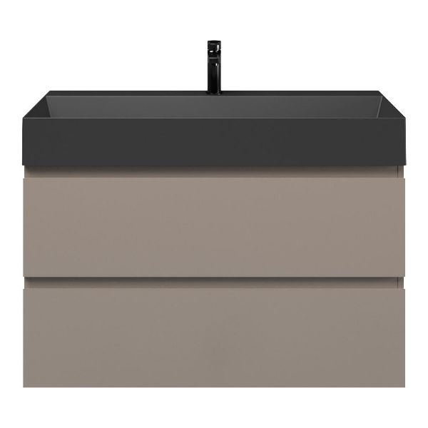 Gisella badmeubel 100 cm taupe