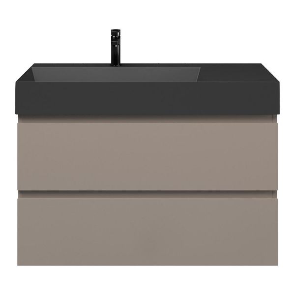 Gisella badmeubel 100 cm taupe