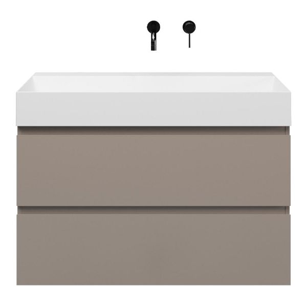 Gisella badmeubel 100 cm taupe