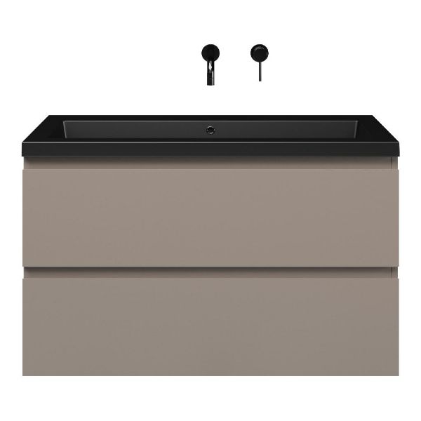 Gisella badmeubel 100 cm taupe