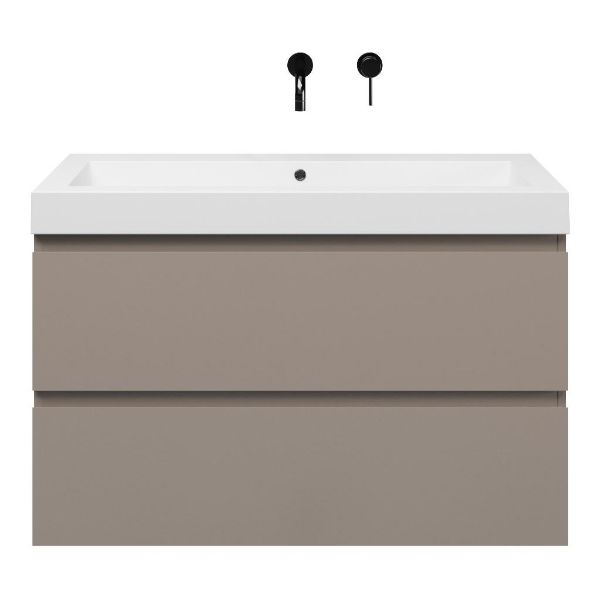 Gisella badmeubel 100 cm taupe