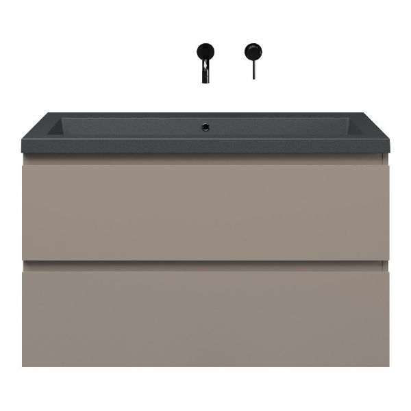 Gisella badmeubel 100 cm taupe