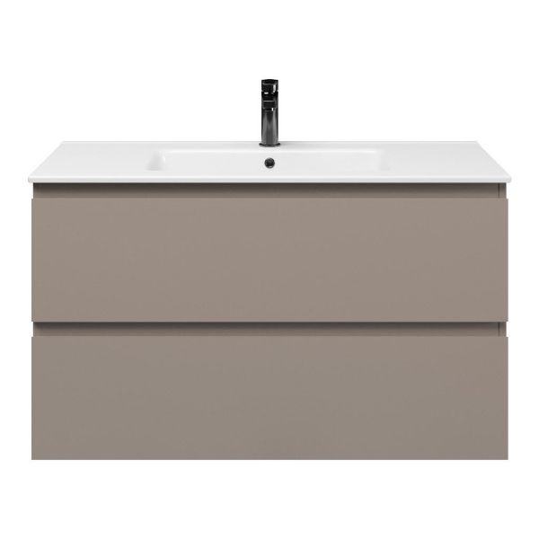 Gisella badmeubel 100 cm taupe
