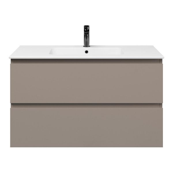 Gisella badmeubel 100 cm taupe