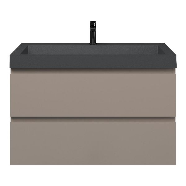 Gisella badmeubel 100 cm taupe