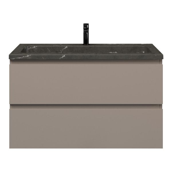 Gisella badmeubel 100 cm taupe