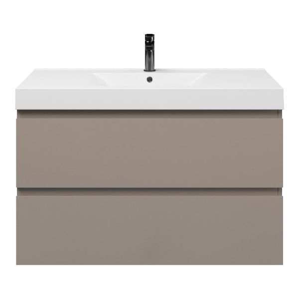 Gisella badmeubel 100 cm taupe