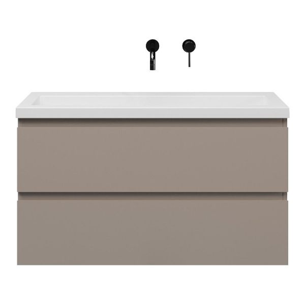 Secca badmeubel 100 cm taupe