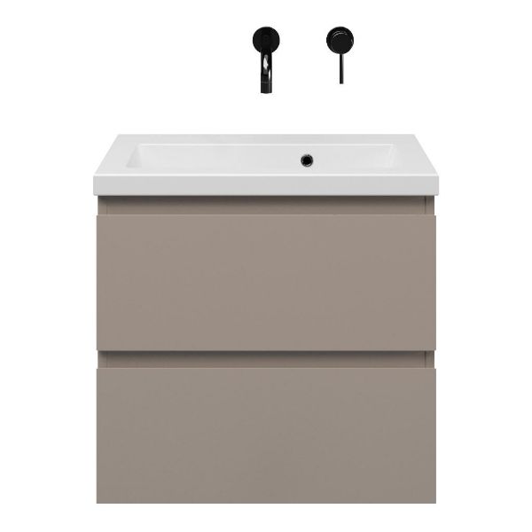Secca badmeubel 60 cm taupe