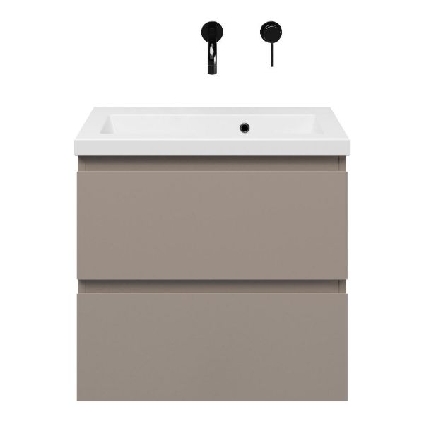 Secca badmeubel 60 cm taupe