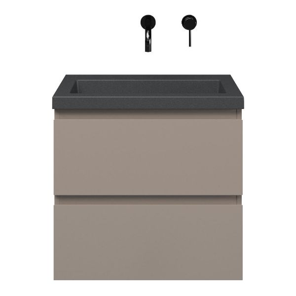 Secca badmeubel 60 cm taupe