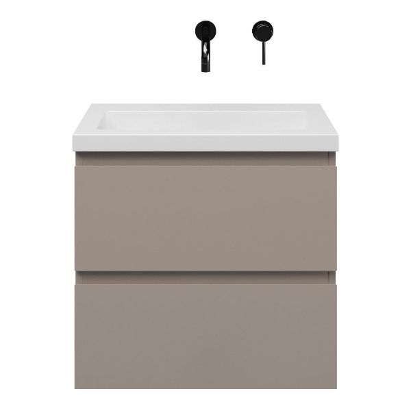Secca badmeubel 60 cm taupe