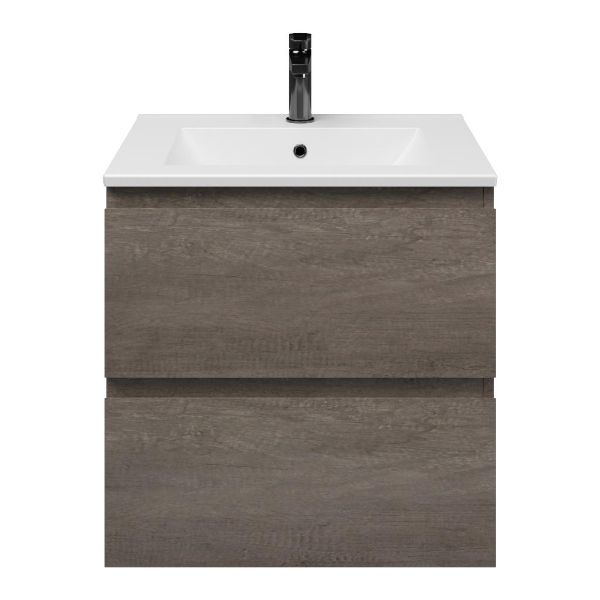 Elena badmeubel 60 cm olm donker grijs