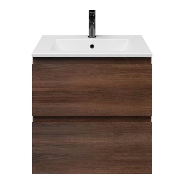 Gisella badmeubel 60 cm walnoot
