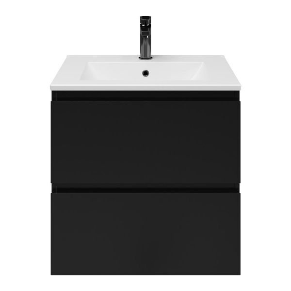 Gisella badmeubel 60 cm zwart mat
