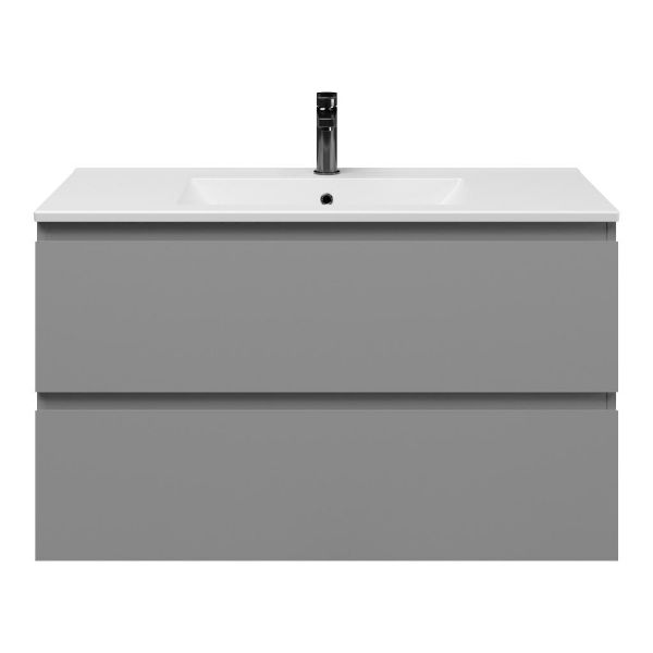 Gisella badmeubel 100 cm licht grijs
