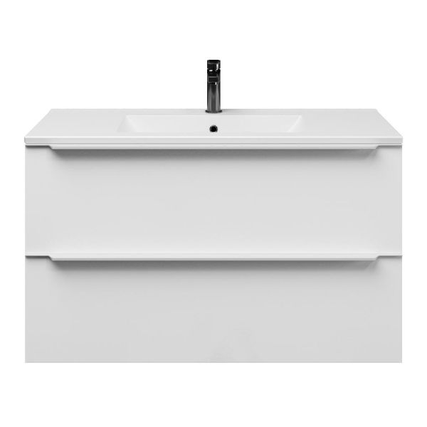 Lucilla badmeubel 100 cm wit hoogglans