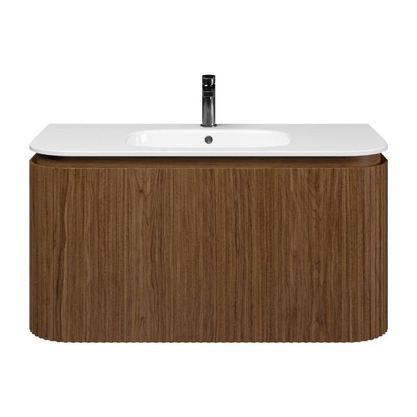 Avelino badmeubel 100 cm warm noten