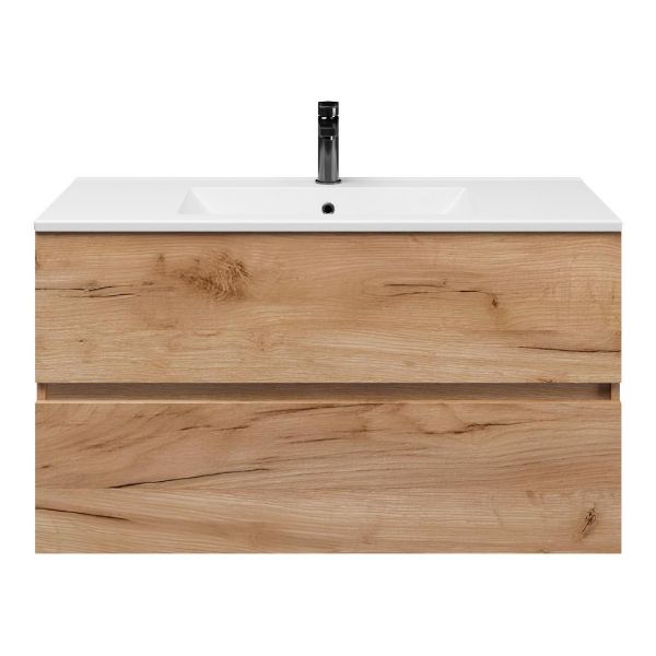 Eliza badmeubel 100 cm robuust eiken
