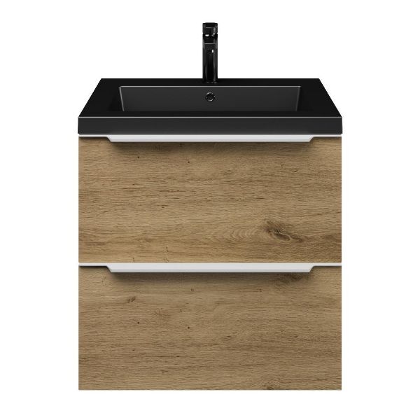 Lucilla badmeubel 60 cm warm eiken