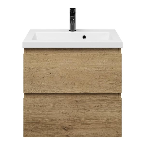 Secca badmeubel 60 cm warm eiken