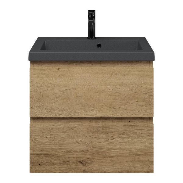 Secca badmeubel 60 cm warm eiken