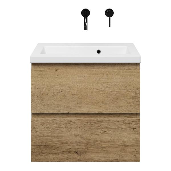 Secca badmeubel 60 cm warm eiken