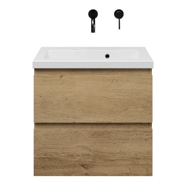 Secca badmeubel 60 cm warm eiken