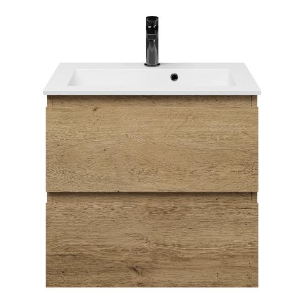 Secca badmeubel 60 cm warm eiken