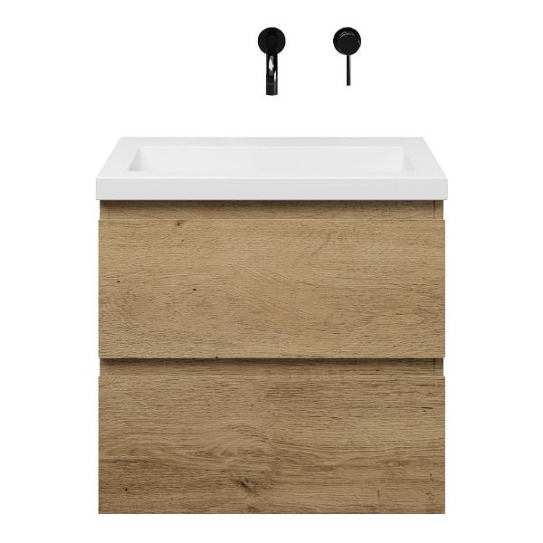 Secca badmeubel 60 cm warm eiken