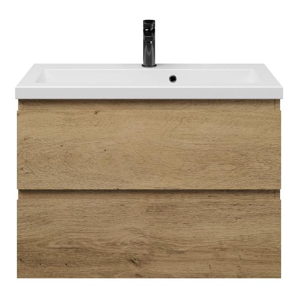 Secca badmeubel 80 cm warm eiken