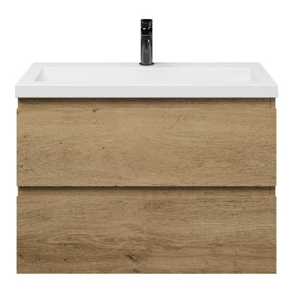 Secca badmeubel 80 cm warm eiken