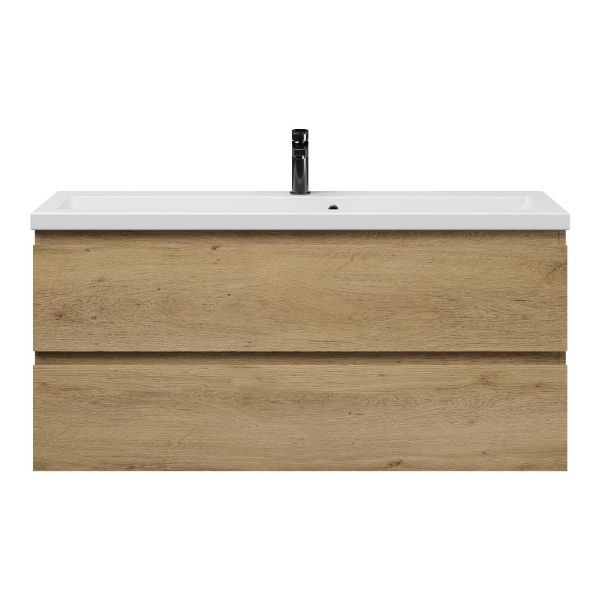 Secca badmeubel 120 cm warm eiken
