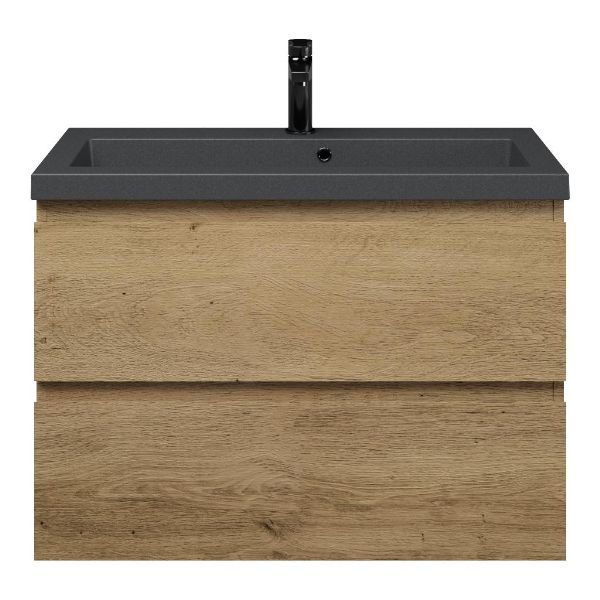 Secca badmeubel 80 cm warm eiken