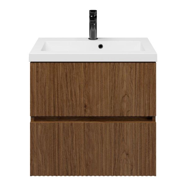 Mezzo badmeubel 60 cm warm noten