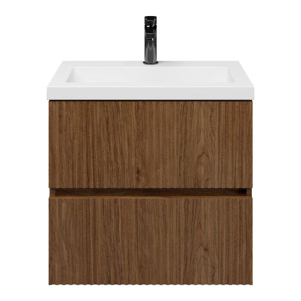 Mezzo badmeubel 60 cm warm noten