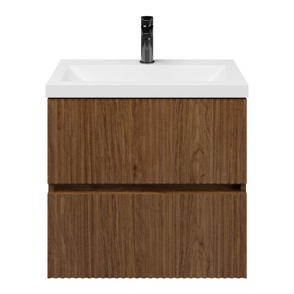 Mezzo badmeubel 60 cm warm noten