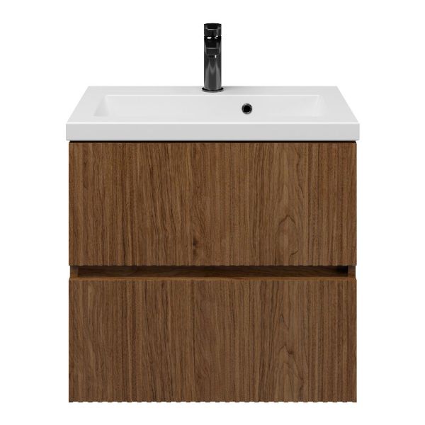 Mezzo badmeubel 60 cm warm noten