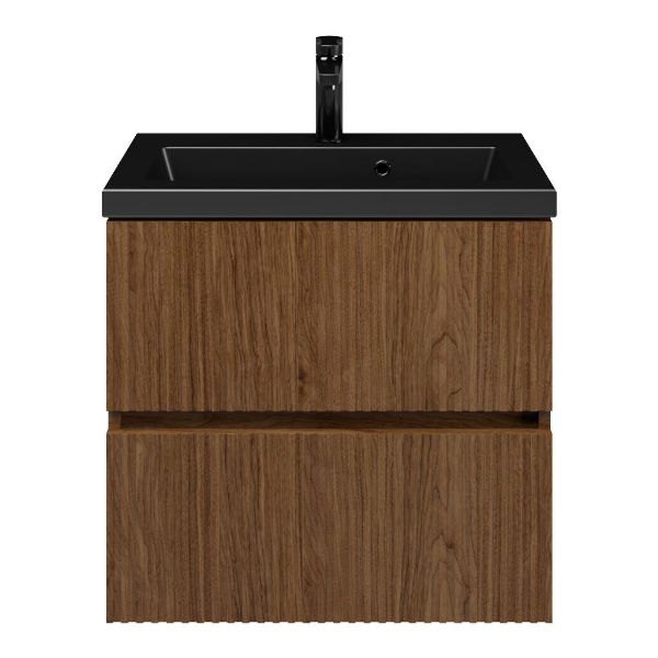 Mezzo badmeubel 60 cm warm noten