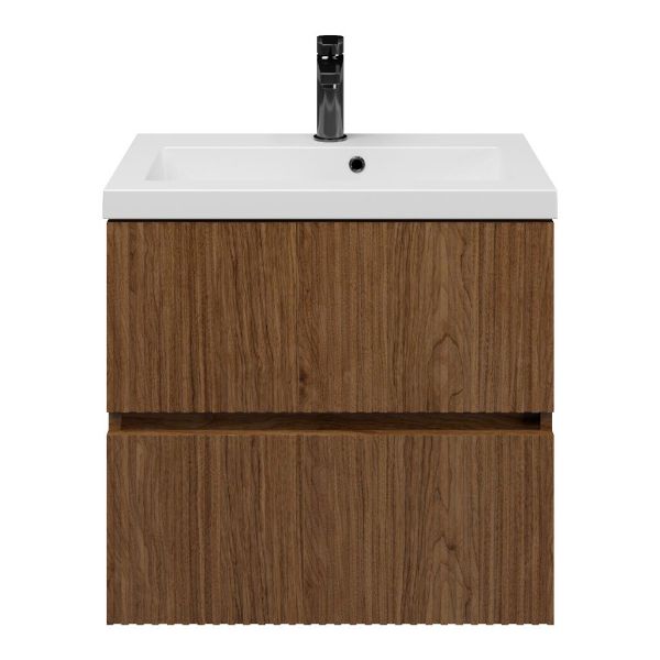 Mezzo badmeubel 60 cm warm noten